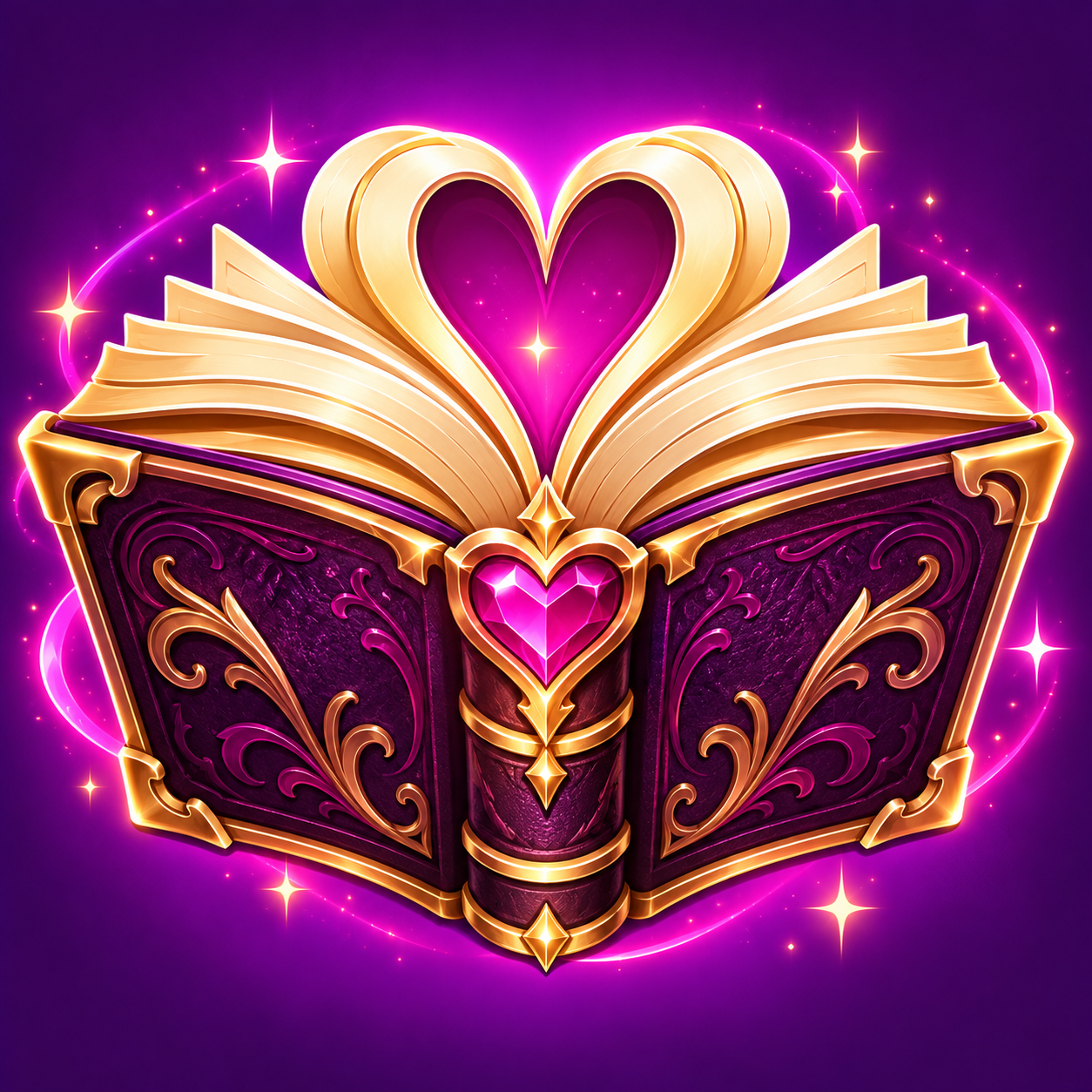 An enchanted book celebrates your chapter